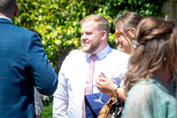 Elegant Mingling: Guests at Talhenbont Hall