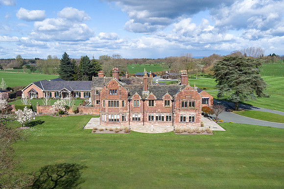 Colshaw Hall Drone Photography