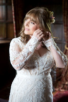 Moments Before the Aisle: Bride Prepares at Talhenbont Hall