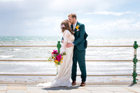 Coastal Elegance: Capturing Love at Criccieth